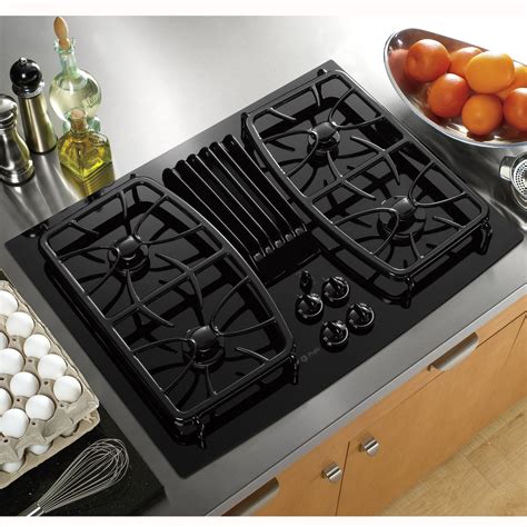 gas range stove glass top